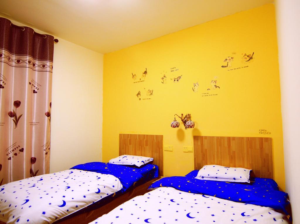 Lan Shan Chu Youth Hostel Yangshuo Oda fotoğraf